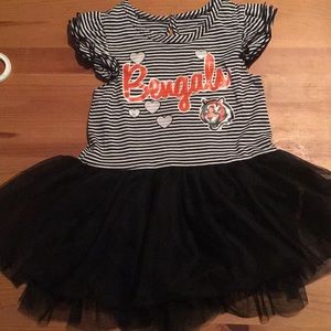 Toddler Cincinnati Bengals dress